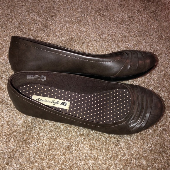 American Eagle By Payless Shoes Size 8 Womens Brown Flats Poshmark